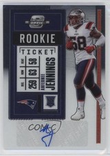 2020 Panini Contenders Optic Rookie Ticket Anfernee Jennings #178 Auto 19l2