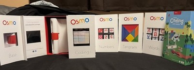 HUGE Osmo LOT for iPad Educational / Coding Games for Kids