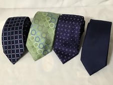 Michael Kors assorted all silk neckties , lot of 4
