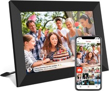 32GB FRAMEO 10.1 Inch Smart WiFi Digital Photo Frame 1280x800 IPS LCD Touch Scre