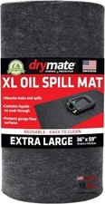 XL Oil Spill Mat 36" x 59" , Premium Absorbent Oil Pad, Reusable, Washable,