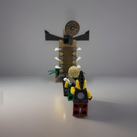 Retired LEGO Boulder Blaster #70747 Ninjago Eyezor Lloyd Minifigure and Trap