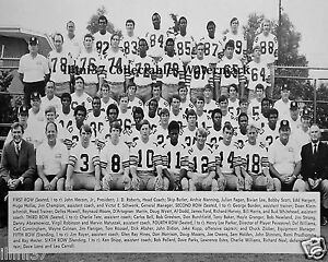 1971 saints orleans football 8x10 nfl team