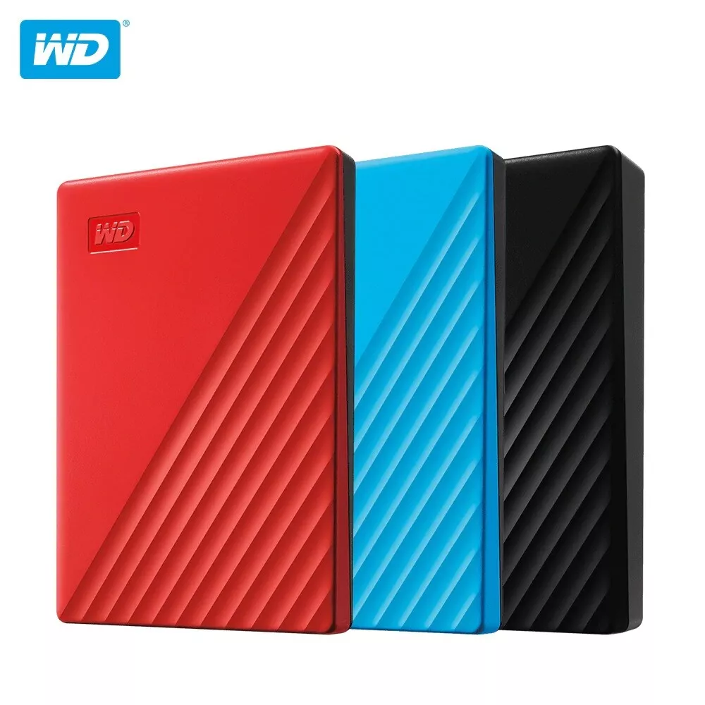 New Western Digital WD 5TB My Passport HDD External Portable Hard Drive  Storage