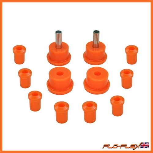 Kit de arbusto de suspensión trasera Ford Cortina MK2 serie 1 en poliuretano Flo-Flex - Imagen 2 de 4