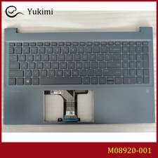 M08920-001 FOR HP 15-EG 15-EH Blue C Shell Upper Palmrest Backlit Keyboard