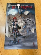 Digital Webbing BloodRayne Red Blood Run #1 Comic Cover B Wall NM-