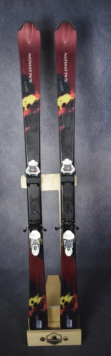 SALOMON SIAM 10 SKIS SIZE WITH NEW MARKER BINDINGS |