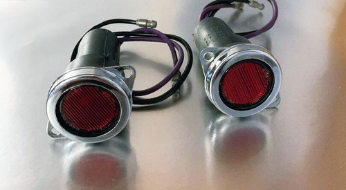 Super Rare Lucas Door Lights Vintage Aston Martin DB5/6 Ferrari Lamborghini - Foto 5 di 7