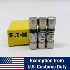 10PCS New Bussmann KTK-10 10A 600V KTK1 Fast Acting Fuse