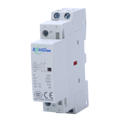 Modulares   Sch ü tz   f ü    Haushalt      BCH8 - 25A   2P   25A   2NO