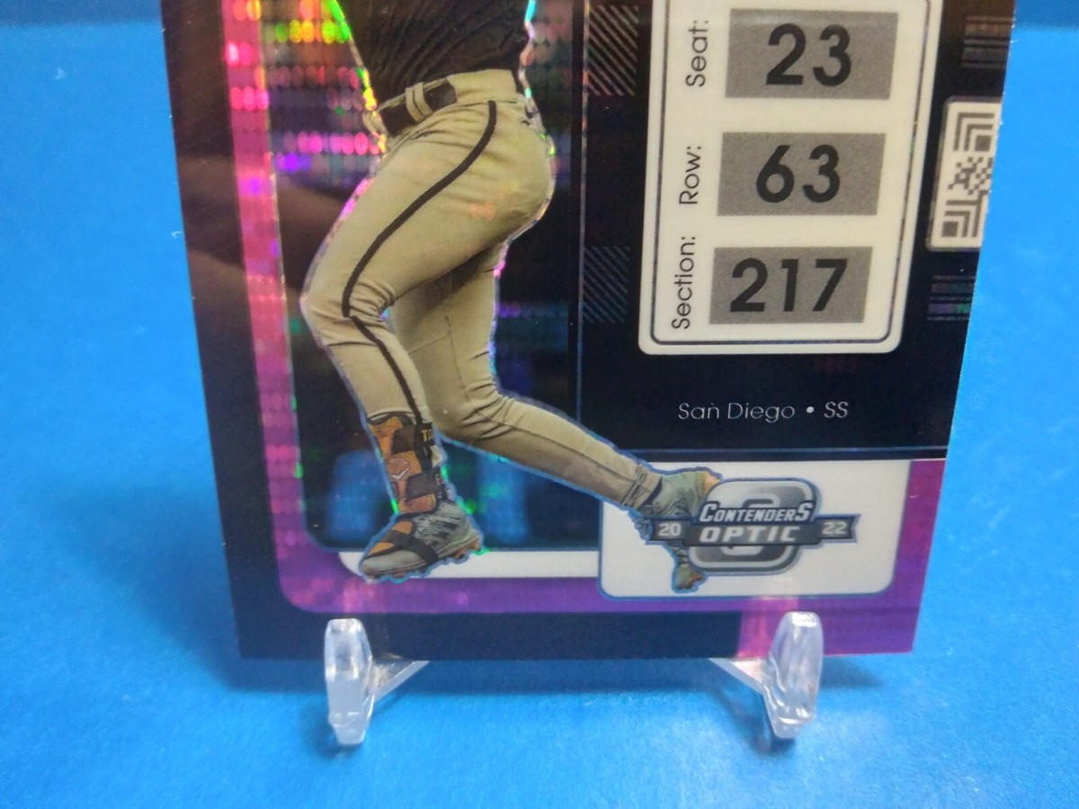新品 tati 2022 Panini Chronicles Contenders Optic Silver Prism #23 Fernando