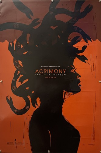 ACRIMONY Original One Sheet Movie Poster - 2018 - TARAJI P. HENSON