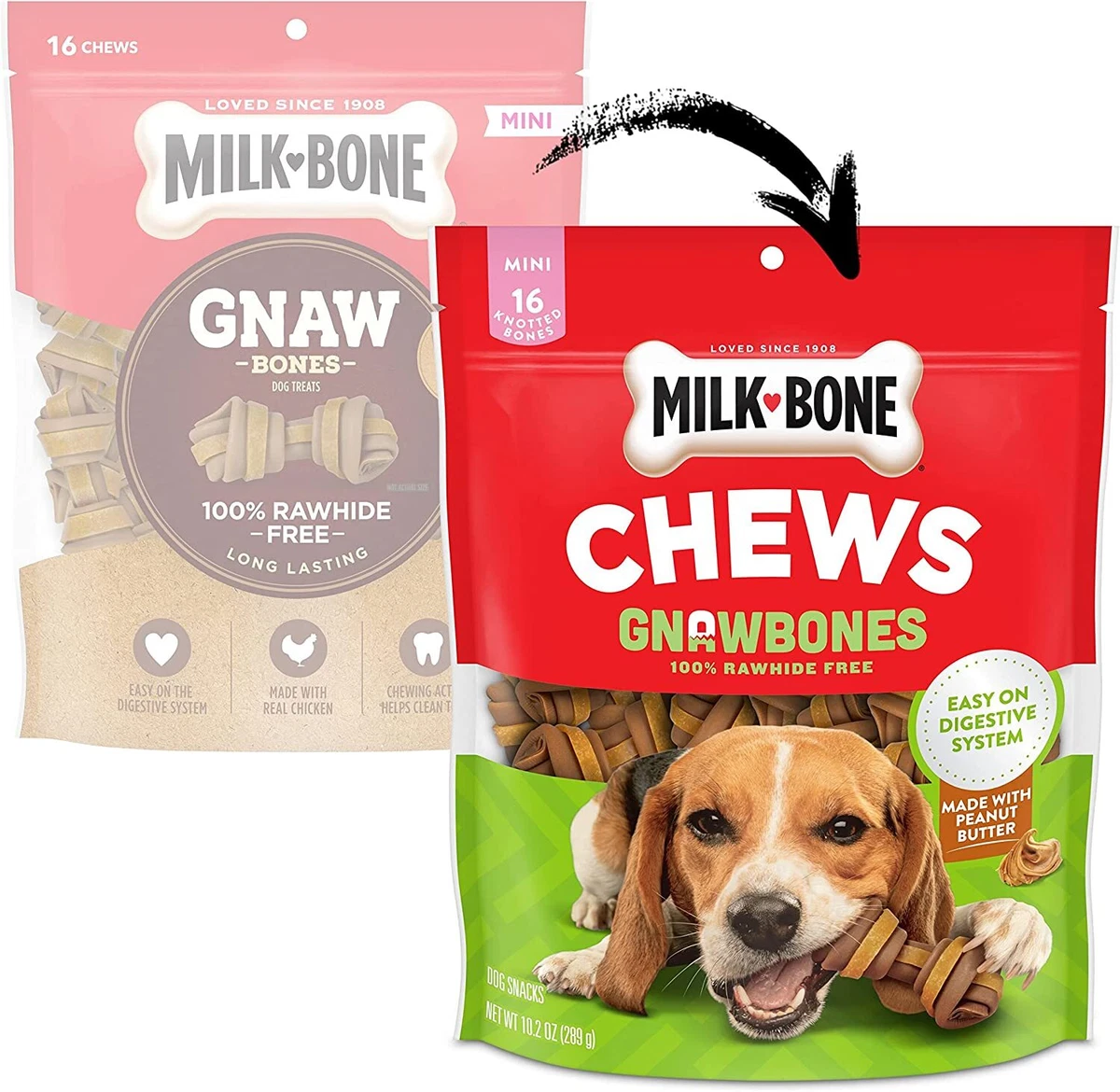 Are milk bone clearance gnaw bones safe