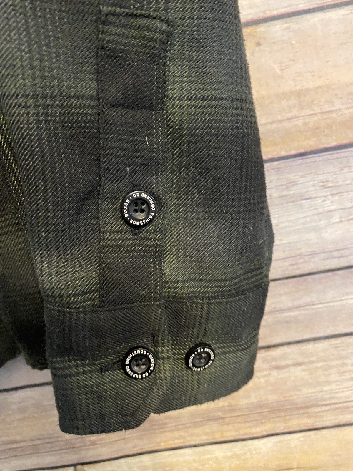 Dixxon Flannel Mens Medium Something Obscene - image 4