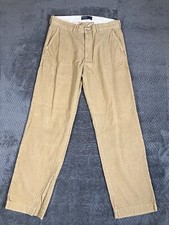 Vintage Polo Ralph Lauren Pants Mens 35 x32 Corduroy Tan/Light brown