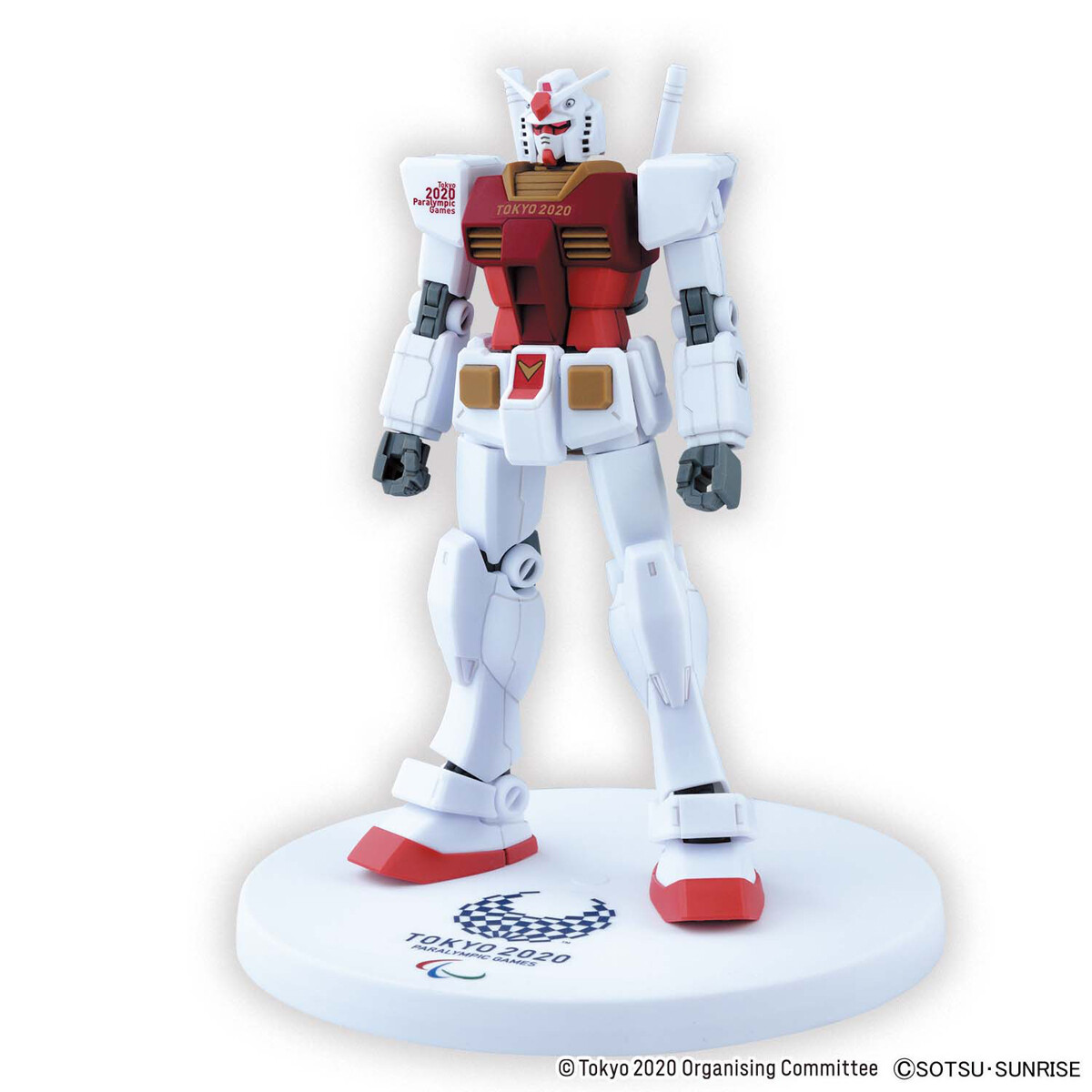 BANDAI - 専用商品 BANDAI HG 1/144 RX-78-2 GUNDAM (Tokyo 2020 Paralympic Games