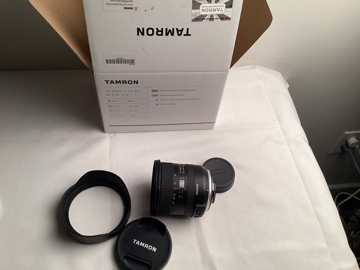 Tamron B023 10-24mm F/3.5-4.5 II HLD Di VC Lens For Nikon DX