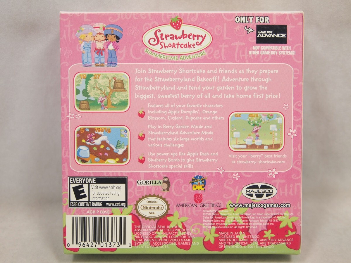 Shortcake, Strawberry Video: Amazon.com: 【希少】ストロベリーショートケーキ　アドバンス　ソフト　北米版　ゲームボーイ Vol. Advance Boy Game - 1 その他