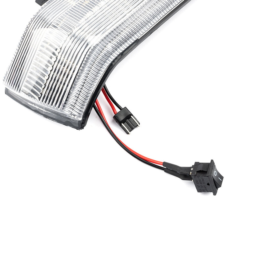 Clear Dynamic LED Side Mirror Turn Signal Lights For 201522 RAM