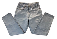 Levis 550 jeans size 33x30 blue relaxed fit 100% Cotton