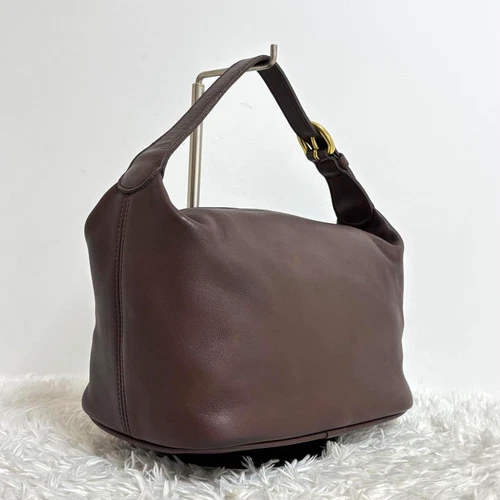 Vintage Old COACH 4145 Soho Bag/Handbag Shoulder Bag Dark Brown Leather Good - Picture 2 of 8