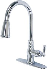 Ultra Faucets Prime Collection Single-Handle Kitchen Faucet With Pull-Down Spray