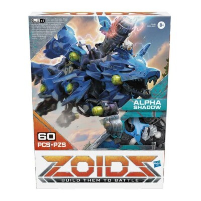HASBRO TOMY ZOIDS WILD BATTLERS BUILDABLE BEAST FIGURE GIGA CLASS - ALPHA SHADOW