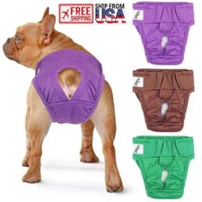 Reusable Dog Diapers Female Cat Leak Proof Waterproof Washable Small Large Pet