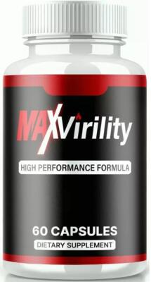 3 x Max Virility Male Health Pills to Boost Stamina and Energy Levels 60Capsules