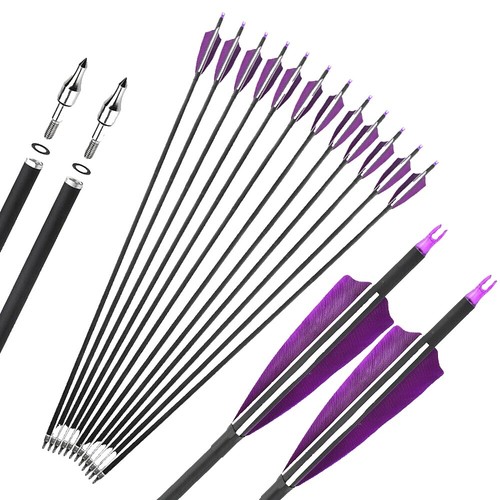 Rainbow Bouquet Arrows by Rose City Archery, 5/16 Less than 30# 6