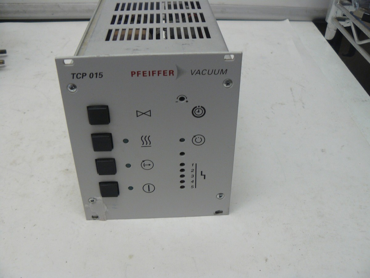 Pfeiffer Vacuum TCP 015 turbo pump controller PM C01 598 | eBay