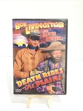 Death Rides the Plains DVD Brand New Livingston Lone Rider