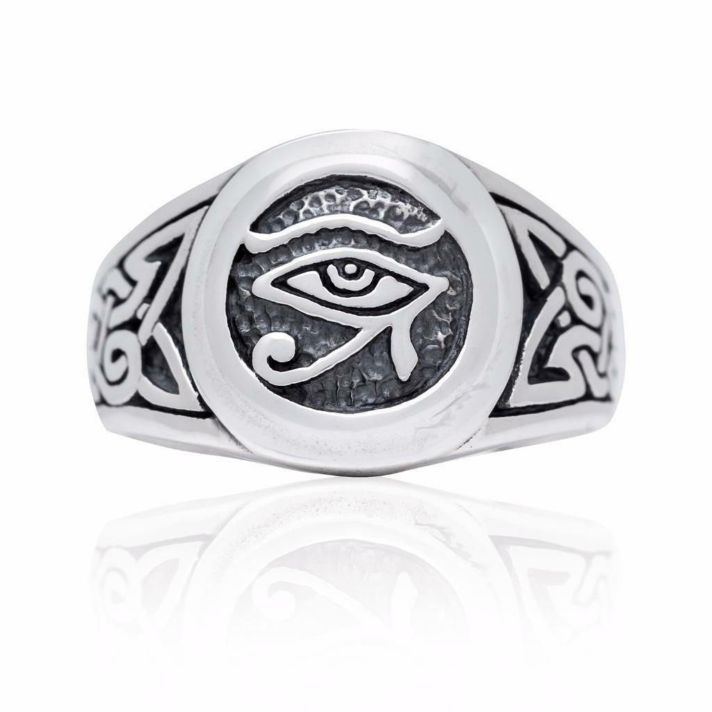 925 Sterling Silver Egypt Egyptian Eye of God Horus Ra Udjat