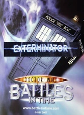 DOCTOR WHO Battles In Time Trading Cards EXTERMINATOR 1 to 273 COMMON & RARE BBC