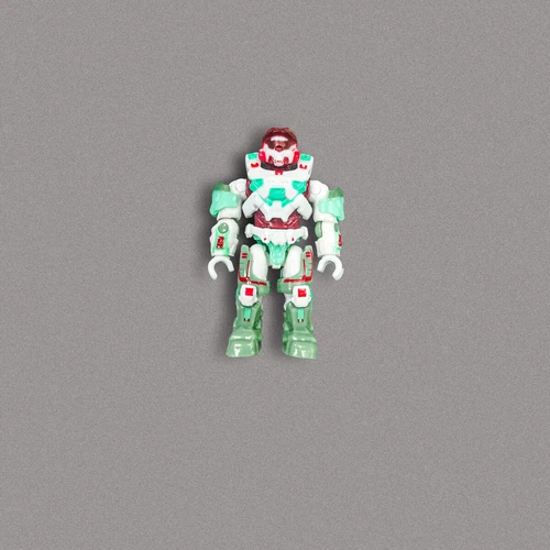 Figura de menta 5 piezas Mega Construx Halo UNSC Heroes Series #18 Spartan MK VII - Imagen 3 de 3