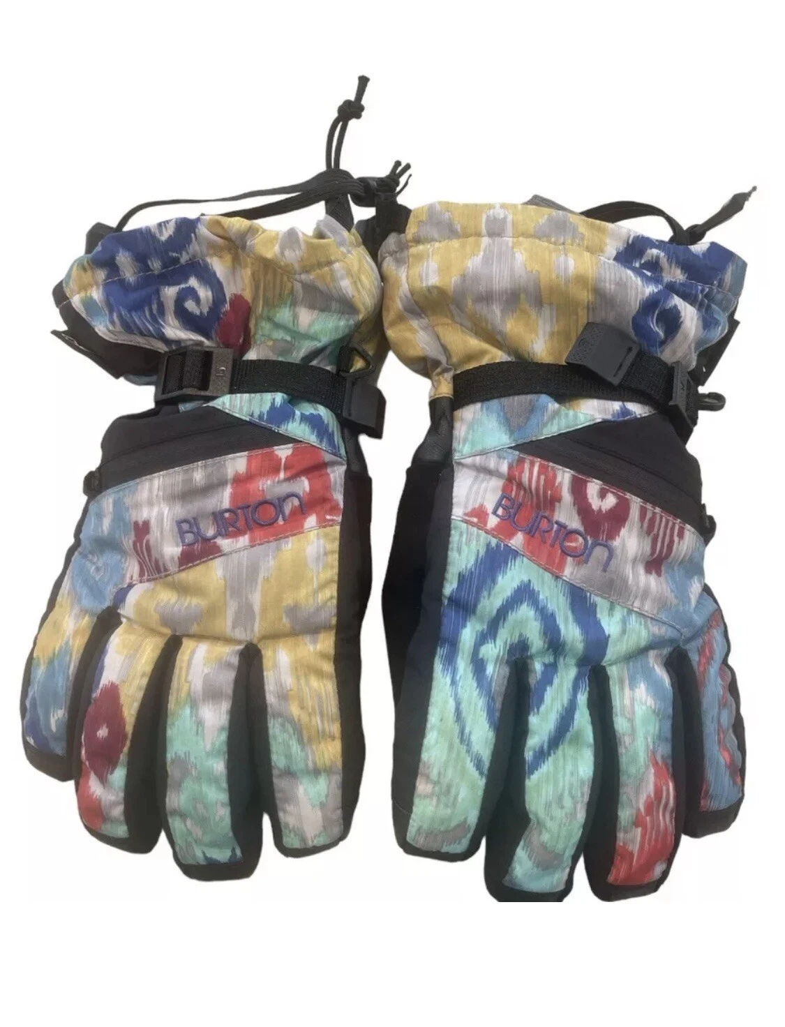 Burton Gore-Tex Womens Mens Ski Gloves Snowboard Gloves Multicolor Small CLEAN!