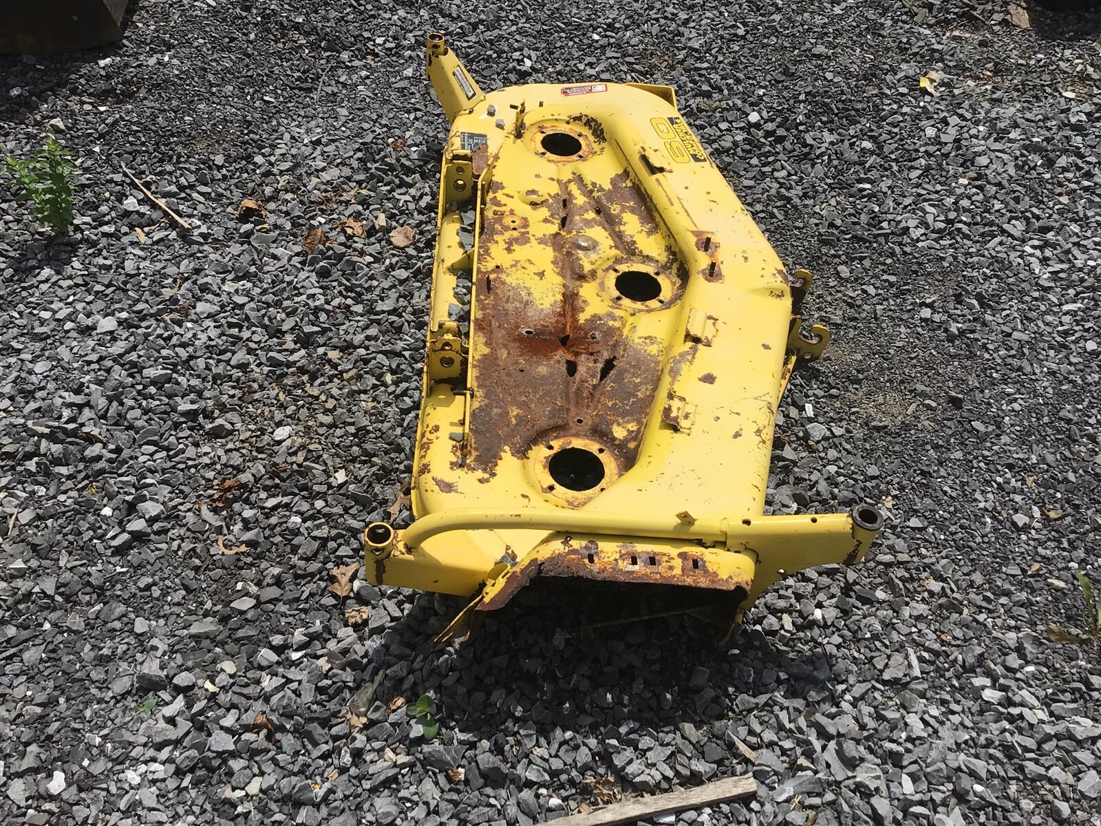 JOHN DEERE 60”MOWER DECK SHELL 425 445 455 eBay