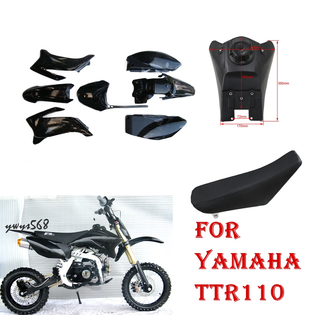 Plastics Side Cover Fairing Body Kits For Yamaha TTR110 TTR, 47 OFF