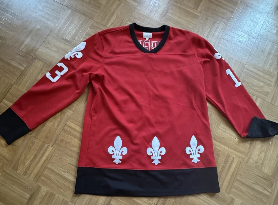 Supreme Fleur De Lis Hockey Jersey Teal Green FW13 Size XL - Image 2 of 3