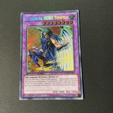 Elemental HERO Tempest - SGX2-ENA21 - Secret Rare 1st Edition - 