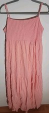 American Eagle Outfitters Salmon/Peach Long Dress Large
