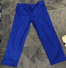 Scrubs Cherokee Workwear Men's Drawstring Pant 4100 Color: GABW - Blue - Size L