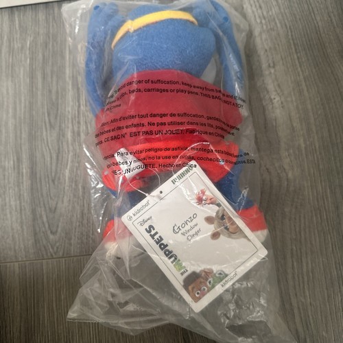 Muppets Gonzo 6” Suction Cup Plush By: Kidrobot New In Bag - Picture 4 of 4