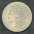 1921-P Morgan Silver Dollar $1 90%, Last Year Issue No Reserve #305