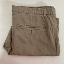 Connor Mens Beige Slim Chino Stretch Ankle Pants Size 36 Very Good JO203