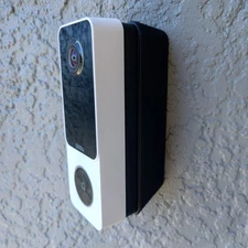 Aosu SE Doorbell Camera Wedge Wall Mount Bracket. No Drilling Needed. 3D Printed