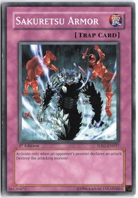 Yugioh - Sakuretsu Armor 5DS1-EN037 1st Edition - 5D's 2008 Starter Deck