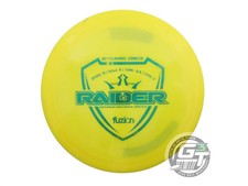 USED Dynamic Discs Fuzion Raider 173g Yellow Green Foil Distance Driver Disc