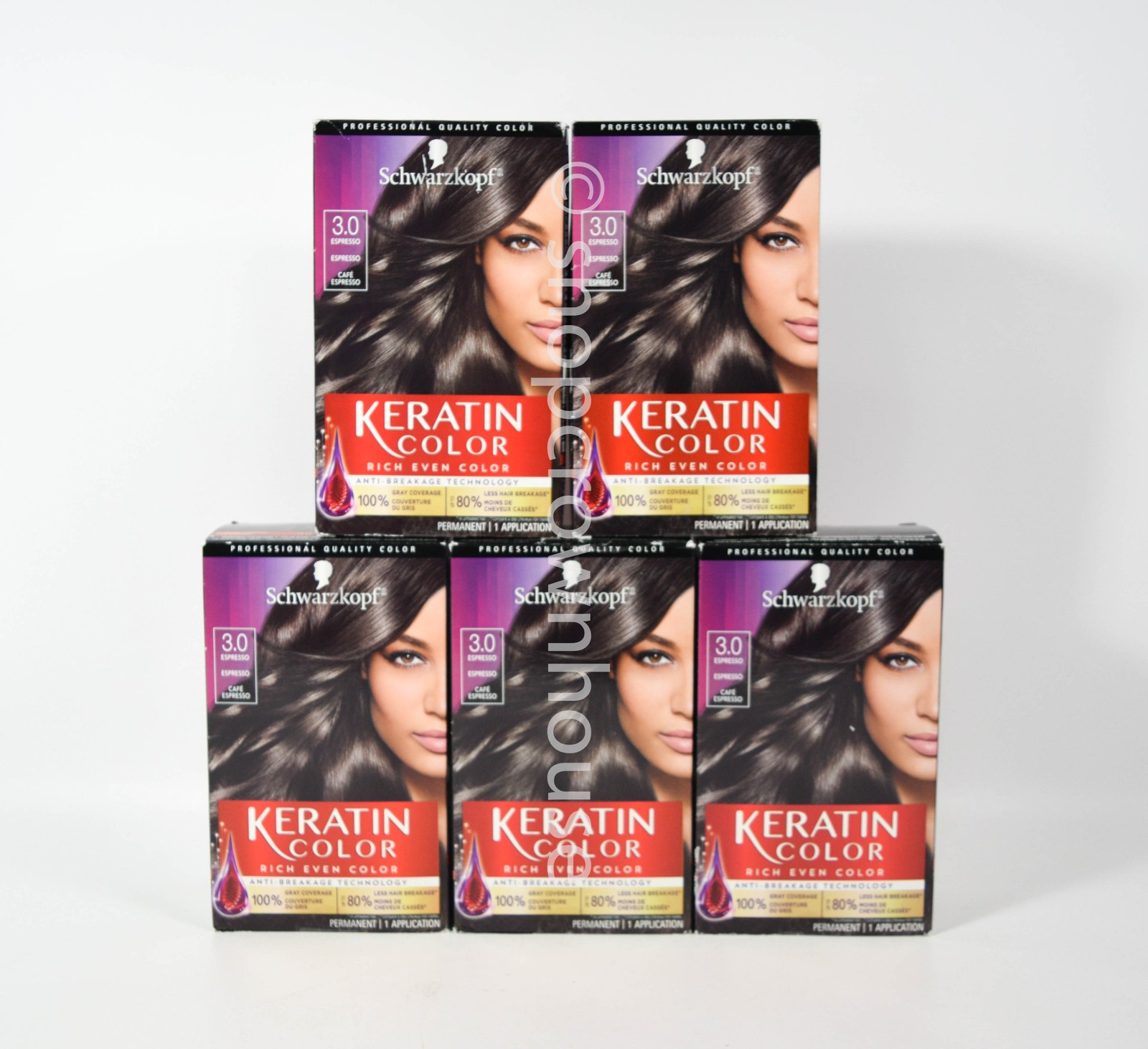 100% Gray Coverage Permanent Hair Color 3.0 Espresso